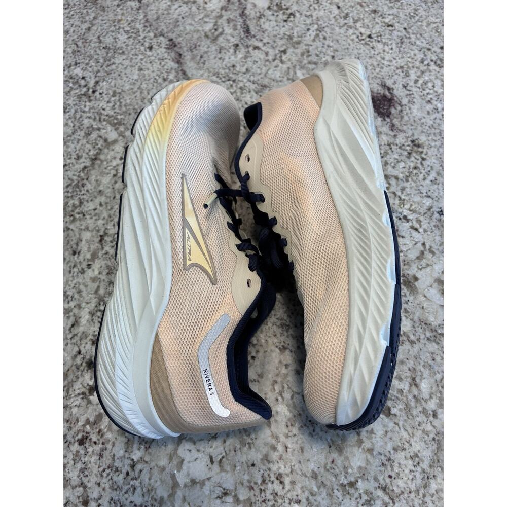 ALTRA Women's Rivera 3 Size 7.5 Road Running Shoes - Sand AL0A7R7N921 - Picture 4 of 7